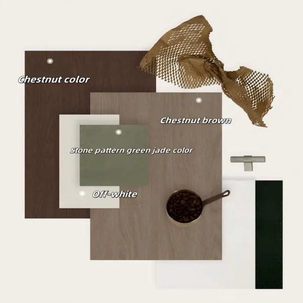 Matt Dark Grey Woodgrain Particleboard